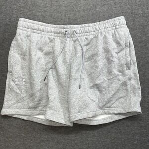 Under Armour‎ Men's Playback Essential Fleece Shorts size XXL Gray New